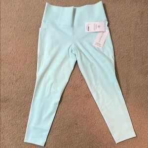 Athleta Blue Leggings Soft and Comfortable